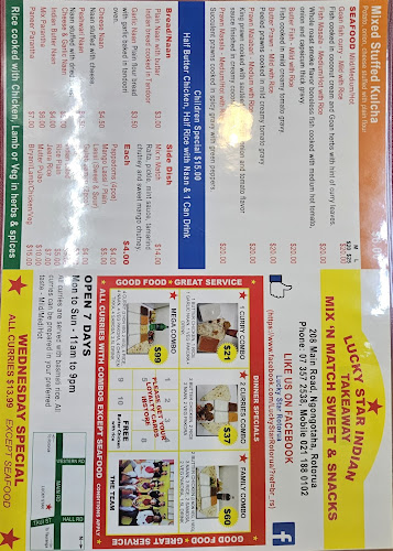 Opinii despre Lucky Star Indian Takeaway în Rotorua - Hospitality and gastronomy