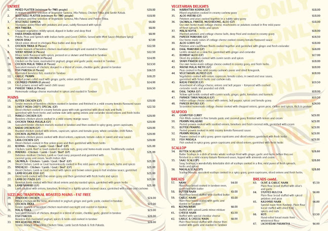 Lovely India Restaurant