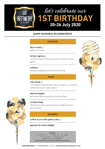 Reviews of Refinery Bar & Eatery Kapiti in Paraparaumu - Hospitality and gastronomy