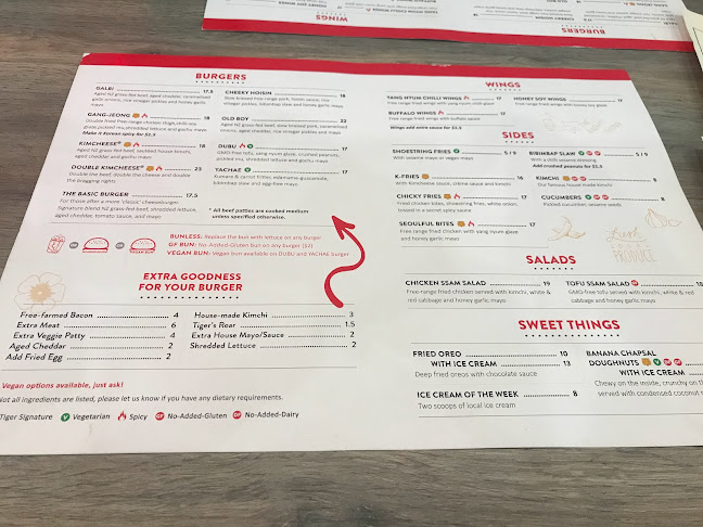 Tiger Burger Phone number