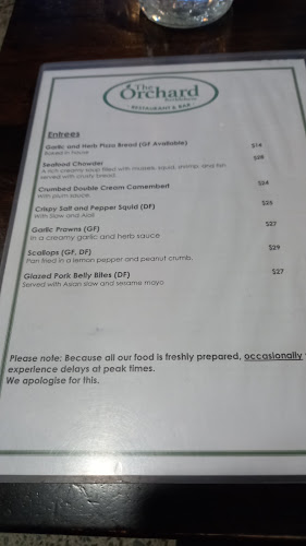 Opinii despre The Orchard în Tauranga - Hospitality and gastronomy