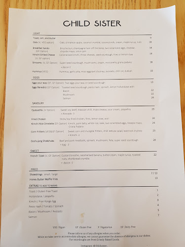 Child Sister - Hospitality and gastronomy