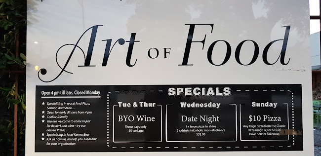 Art of Food - Upper Hutt