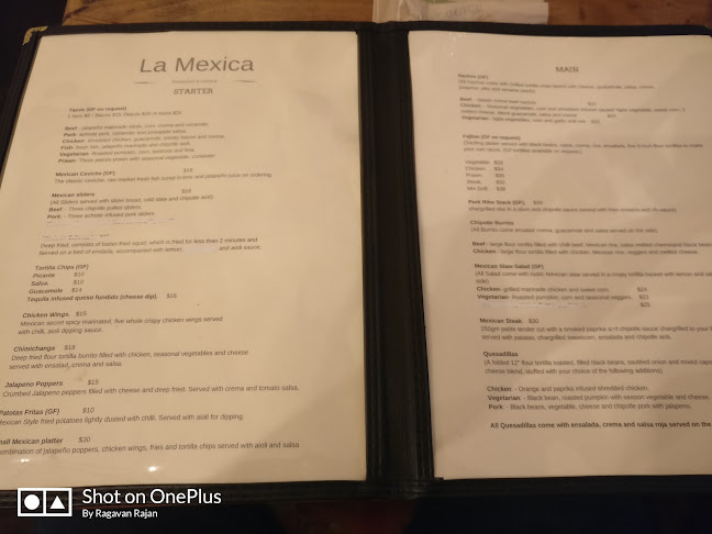 La Mexica Cantina and Restaurant - Hospitality and gastronomy