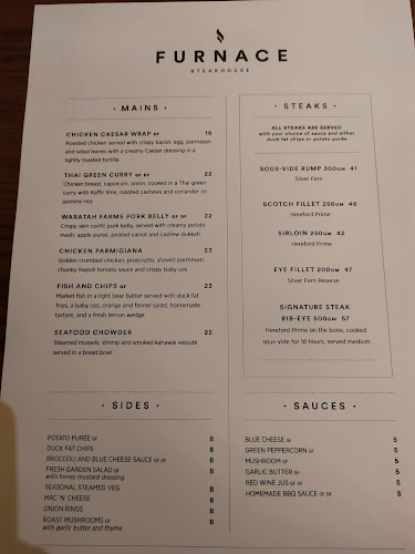 Opinii despre Furnace Steakhouse în Hamilton - Hospitality and gastronomy