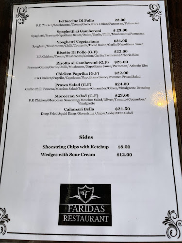 Faridas - Hospitality and gastronomy