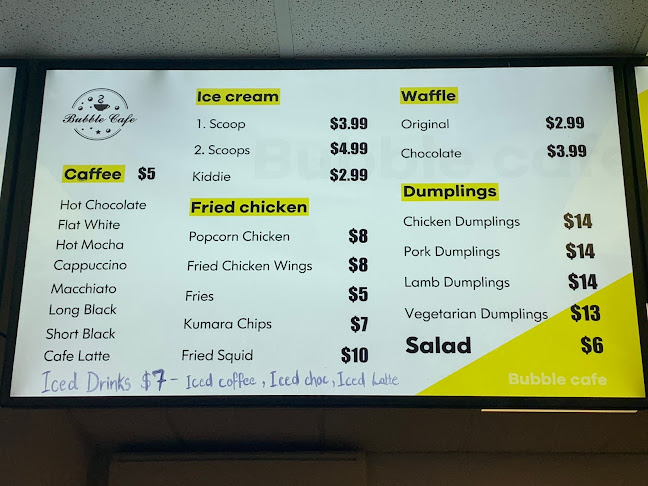 Bubble Cafe - Hospitality and gastronomy