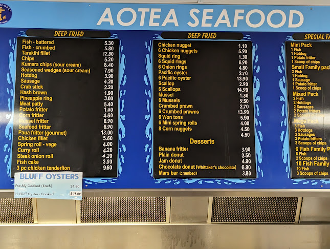 Aotea Seafood - Hospitality and gastronomy