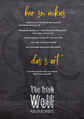 Opinii despre The Irish Wolf în Whangārei - Hospitality and gastronomy