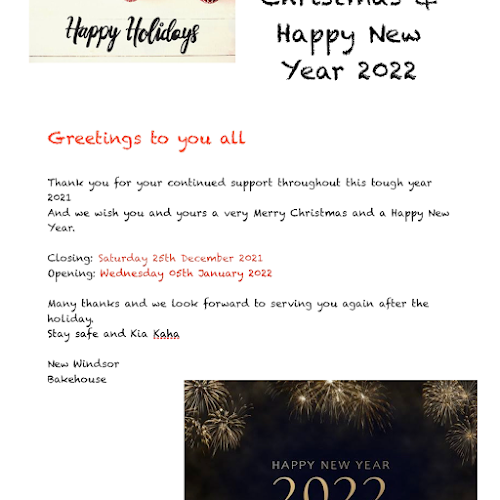 New Windsor Bakehouse