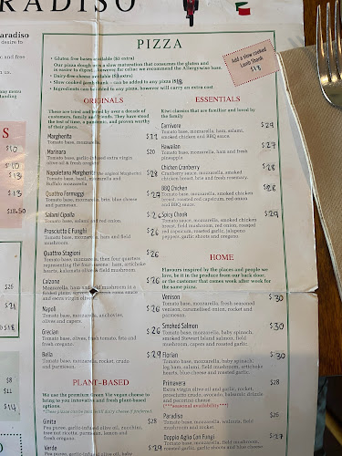 Comments and reviews of Ristorante Pizzeria Paradiso