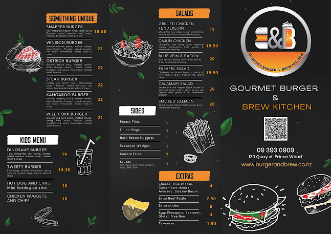 Opinii despre Gourmet Burger and Brew Kitchen în Auckland - Hospitality and gastronomy