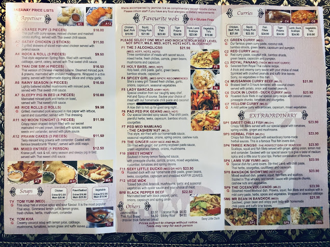 Thai Chef's Restaurant New Plymouth