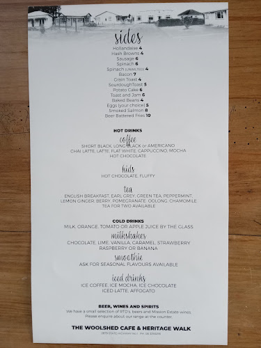 Opinii despre The Woolshed Cafe în Sanson - Hospitality and gastronomy