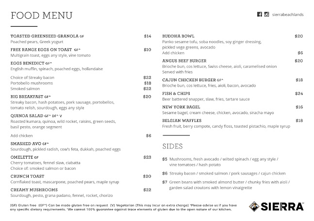 Opinii despre Sierra Coffee Beachlands în Beachlands - Hospitality and gastronomy