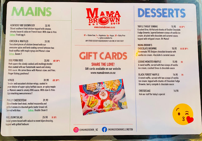 Opinii despre Mama Brown în Wellington - Hospitality and gastronomy