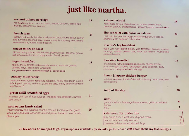 Just Like Martha - Auckland