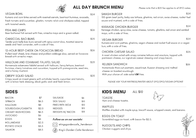 Opinii despre Kings Garden Cafe Henderson în Auckland - Hospitality and gastronomy