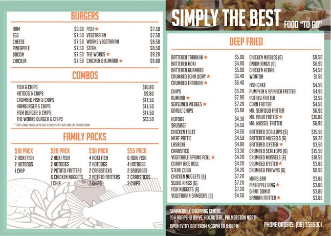 Opinii despre Simply the Best ”Food to Go” în Palmerston North - Hospitality and gastronomy