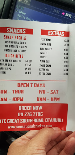 Sensational Chicken / NZ Kebabs Otahuhu - Hospitality and gastronomy