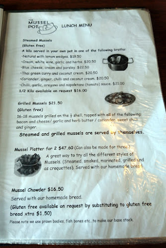 The Mussel Pot Restaurant - Hospitality and gastronomy