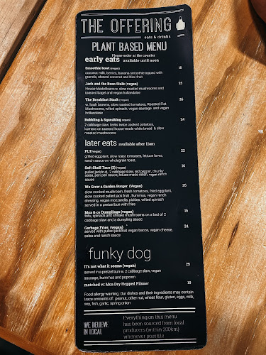 Opinii despre The Offering în Greytown - Hospitality and gastronomy