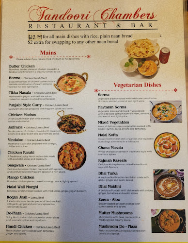 Tandoori Chambers, Waihi (Indian Restaurant and Bar) - Waihi