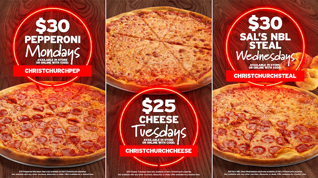 Sal's Authentic NY Pizza - Lichfield Street - Christchurch