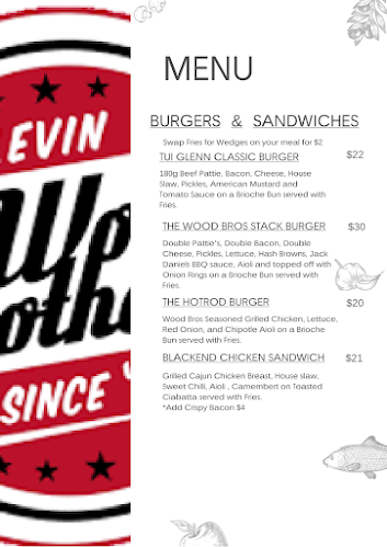 Opinii despre Wood Brothers în Auckland - Hospitality and gastronomy