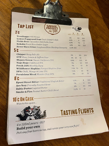 Garage Project Taproom: 91 Aro - Hospitality and gastronomy