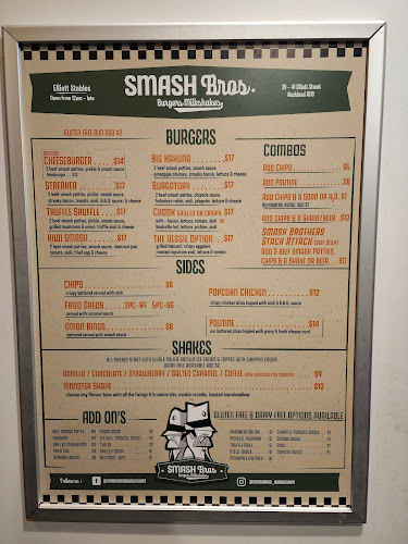 Opinii despre Smash Brothers Burgers în Auckland - Hospitality and gastronomy