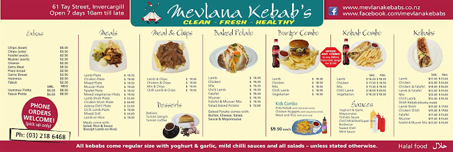 Mevlana Kebabs - Invercargill