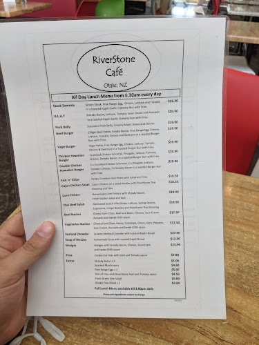 Reviews of RiverStone Cafe in Ōtaki - Hospitality and gastronomy