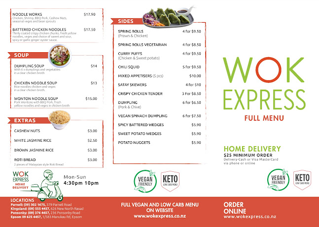 Wok Express Kingsland - Auckland