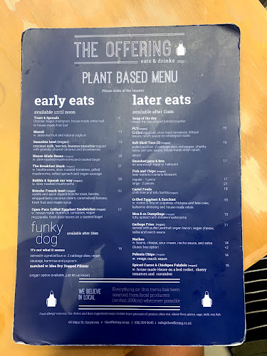 The Offering - Hospitality and gastronomy