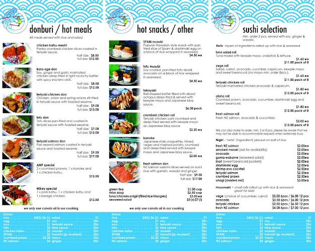 Aroha Sushi Raglan - Hospitality and gastronomy