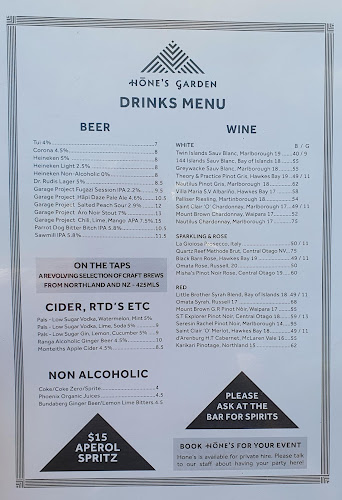 Opinii despre Hone's Garden în Russell - Hospitality and gastronomy