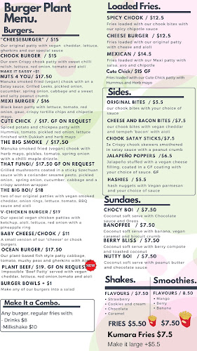 Opinii despre Burger Plant în Dunedin - Hospitality and gastronomy