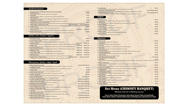 Chimney Indian Restaurant