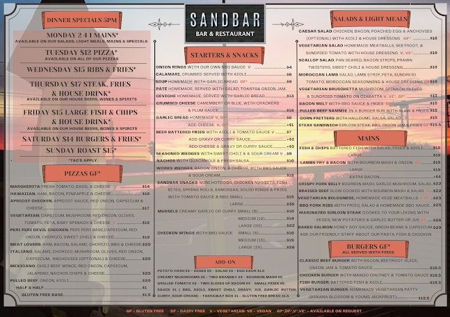 Opinii despre Sandbar Pub în Porirua - Hospitality and gastronomy