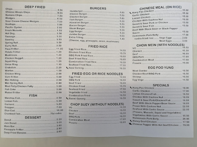 Kingfish Takeaway - New Plymouth