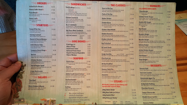 Breakers Napier - Hospitality and gastronomy