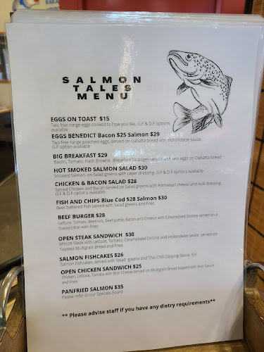 Reviews of Salmon Tales Cafe in Rakaia - Hospitality and gastronomy