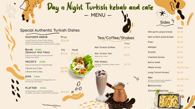Day n night Turkish kebab and cafe - Auckland