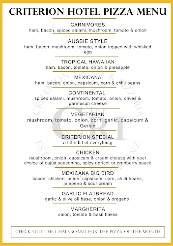 Opinii despre Criterion Hotel & Pizzeria în Westport - Hospitality and gastronomy