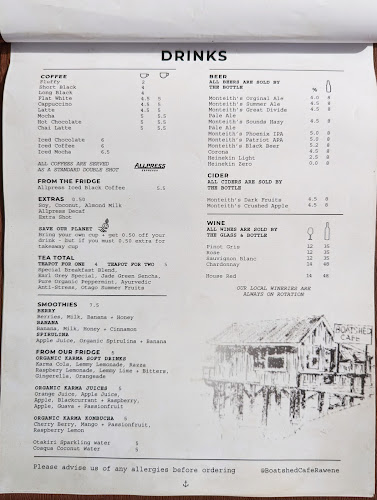 Boatshed Cafe - Hospitality and gastronomy