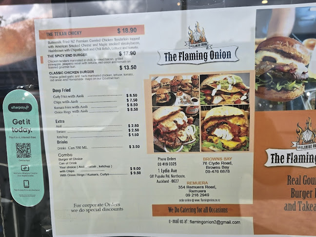 The Flaming Onion BrownsBay - Auckland