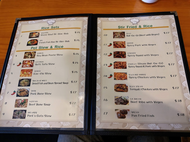 TJ's Korean Restaurant - Christchurch