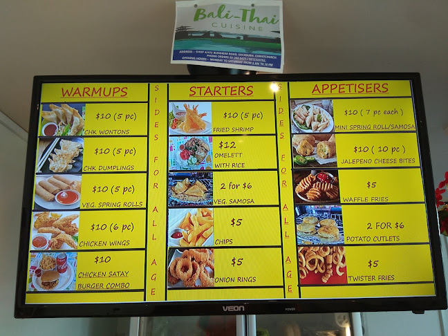 Opinii despre Bali Thai Cuisine Blenheim Road în Christchurch - Hospitality and gastronomy