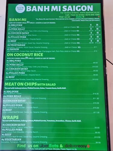 Opinii despre Banh Mi Saigon în Napier - Hospitality and gastronomy